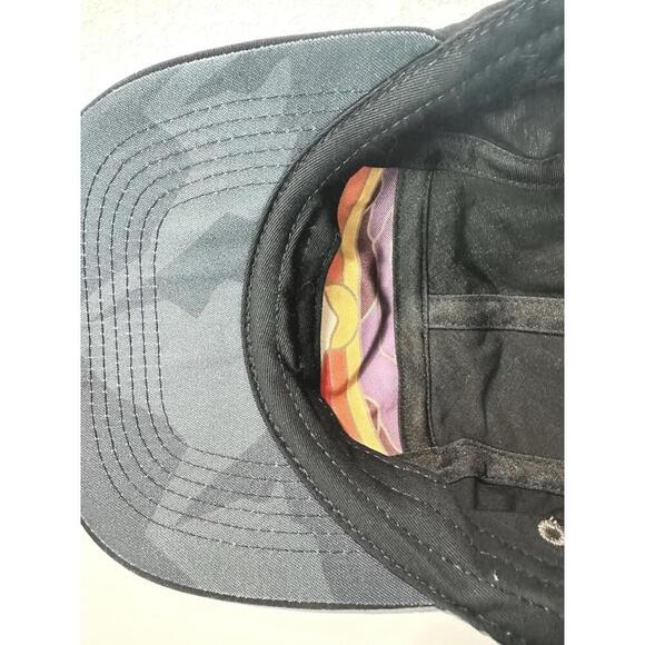 Legend Men's Black Hat Adjustable Clip 5 Panel - Picture 12 of 13